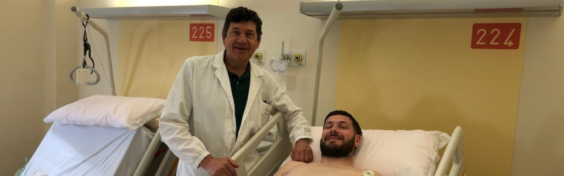 Rugby Parma | Federico Silva intervento crociato sinistro | Équipe Belledi